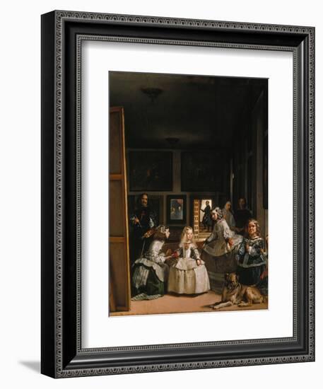 Las Meninas (The Courtladies)-Diego Velazquez-Framed Giclee Print