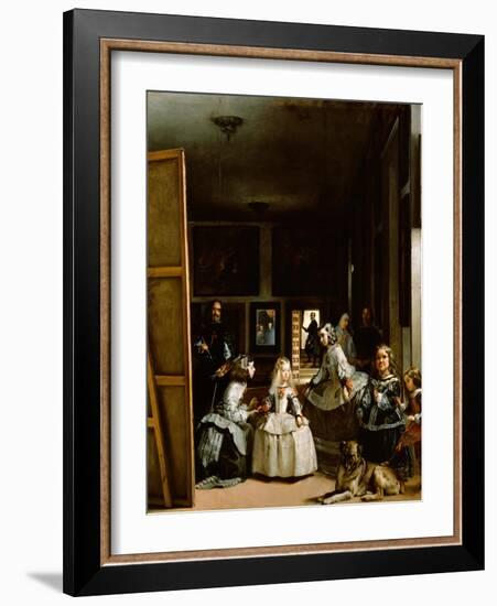 Las Meninas (The Maids of Honor), 1656-Diego Velazquez-Framed Giclee Print