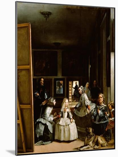 Las Meninas (The Maids of Honor), 1656-Diego Velazquez-Mounted Giclee Print