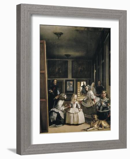 Las Meninas-Diego Velazquez-Framed Art Print