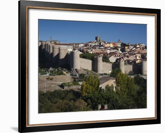 Las Murallas, Avila, Spain-Walter Bibikow-Framed Photographic Print