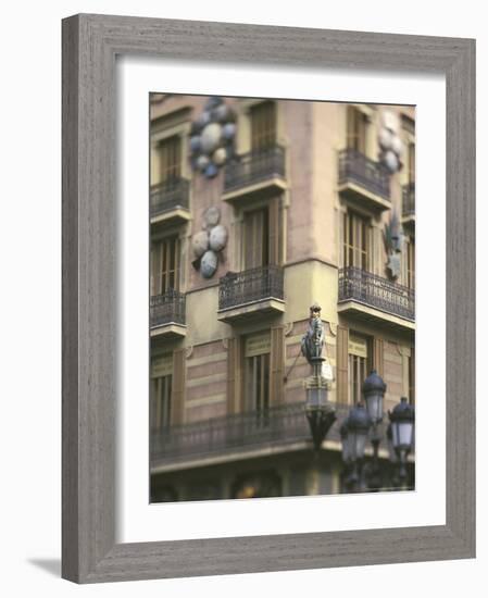Las Ramblas Area, Barcelona, Spain-Michele Westmorland-Framed Photographic Print