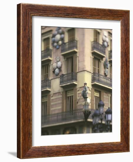 Las Ramblas Area, Barcelona, Spain-Michele Westmorland-Framed Photographic Print