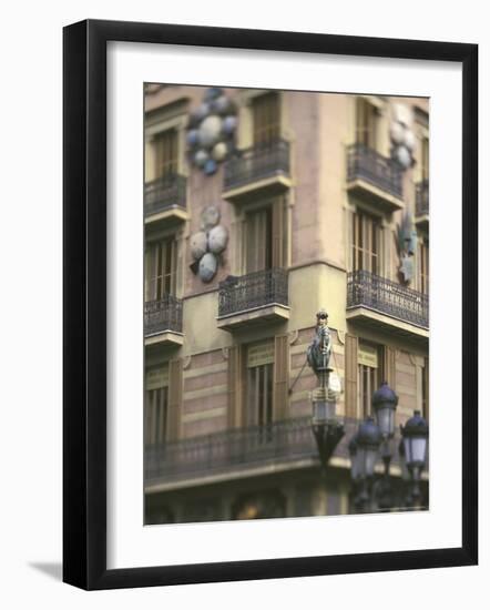 Las Ramblas Area, Barcelona, Spain-Michele Westmorland-Framed Photographic Print