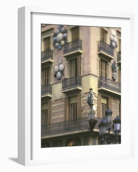 Las Ramblas Area, Barcelona, Spain-Michele Westmorland-Framed Photographic Print