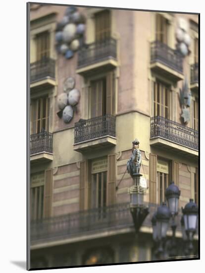 Las Ramblas Area, Barcelona, Spain-Michele Westmorland-Mounted Photographic Print