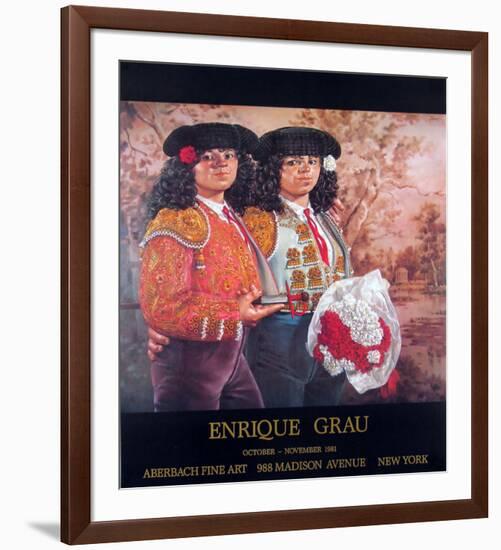 Las Toreras-Enrique Grau-Framed Collectable Print