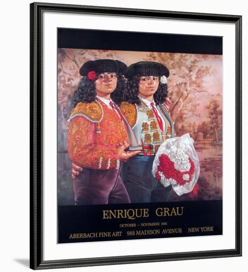 Las Toreras-Enrique Grau-Framed Collectable Print