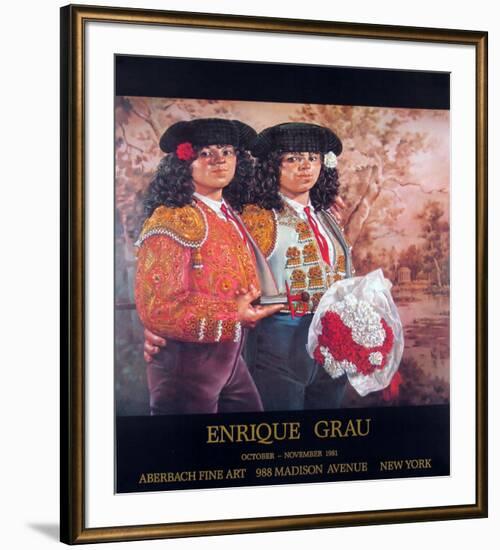 Las Toreras-Enrique Grau-Framed Collectable Print