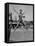 Las Vegas Chorus Girl Kim Smith at the Swimming Pool in the Sands Hotel-Loomis Dean-Framed Premier Image Canvas