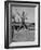 Las Vegas Chorus Girl Kim Smith at the Swimming Pool in the Sands Hotel-Loomis Dean-Framed Photographic Print