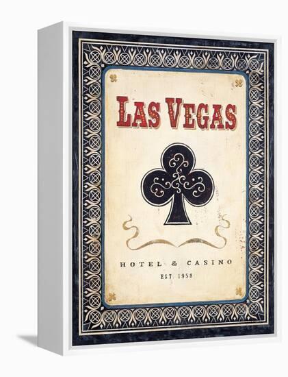 Las Vegas Club-Angela Staehling-Framed Stretched Canvas