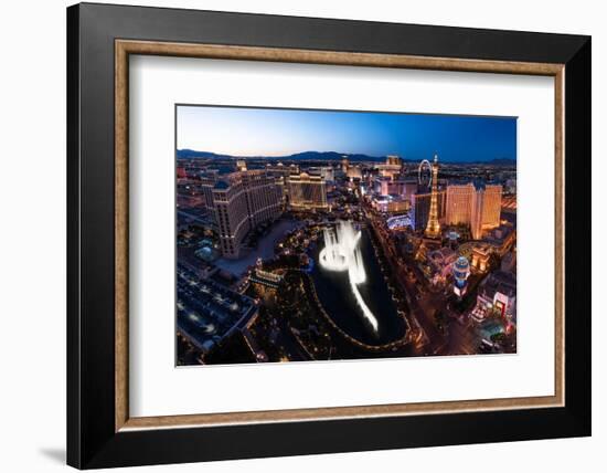 Las Vegas Lights-Steve Gadomski-Framed Photographic Print