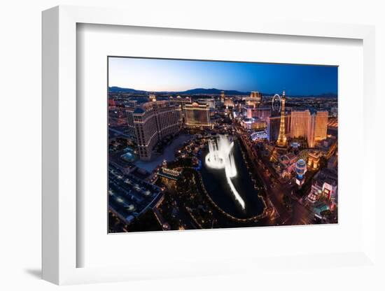 Las Vegas Lights-Steve Gadomski-Framed Photographic Print