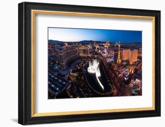 Las Vegas Lights-Steve Gadomski-Framed Photographic Print