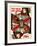 Las Vegas, Nevada - Fly TWA (Trans World Airlines) - Queen Playing Card-David Klein-Framed Giclee Print