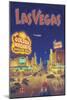 Las Vegas, Nevada-Kerne Erickson-Mounted Art Print
