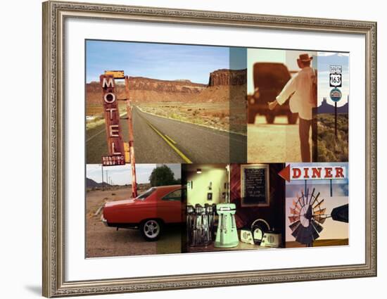 Las Vegas: On The Road-null-Framed Art Print