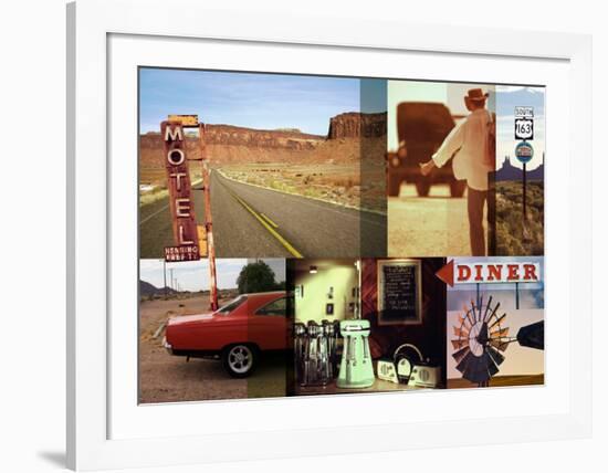 Las Vegas: On The Road-null-Framed Art Print