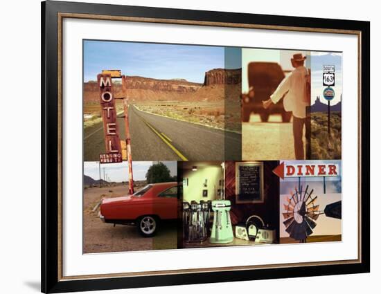 Las Vegas: On The Road-null-Framed Art Print