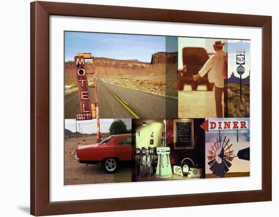 Las Vegas: On The Road-null-Framed Art Print