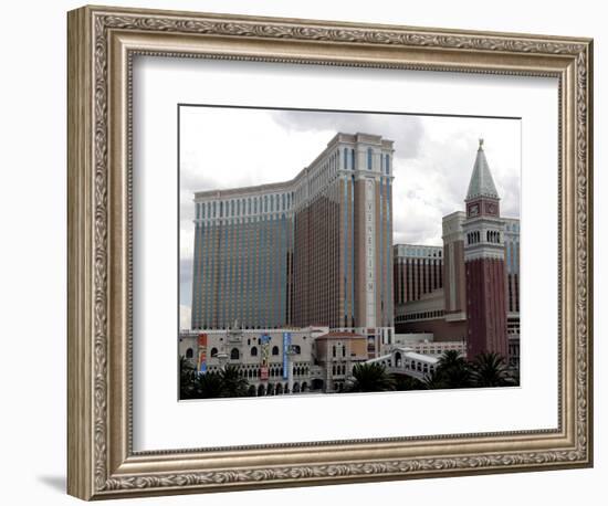 Las Vegas Sands Layoffs-Joe Cavaretta-Framed Photographic Print