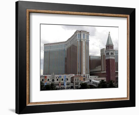 Las Vegas Sands Layoffs-Joe Cavaretta-Framed Photographic Print