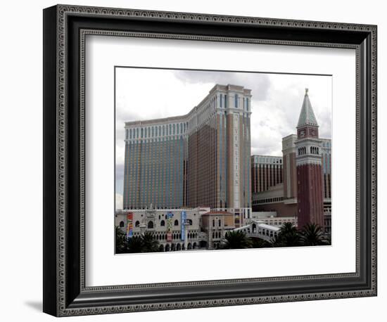 Las Vegas Sands Layoffs-Joe Cavaretta-Framed Photographic Print