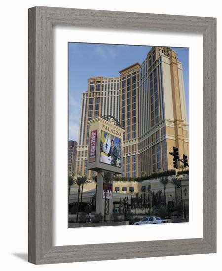 Las Vegas Sands Palazzo-Jae C. Hong-Framed Photographic Print