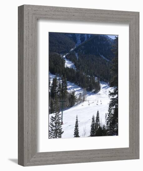 Las Vegas Ski and Snowboard Resort, Mount Charleston, Near Las Vegas, Nevada, United States of Amer-Ethel Davies-Framed Photographic Print