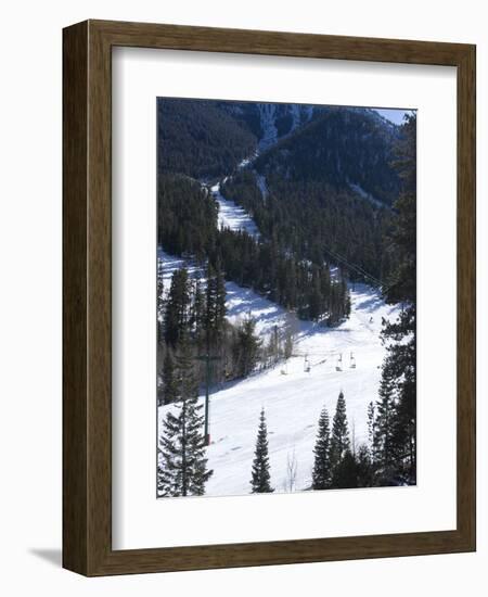 Las Vegas Ski and Snowboard Resort, Mount Charleston, Near Las Vegas, Nevada, United States of Amer-Ethel Davies-Framed Photographic Print