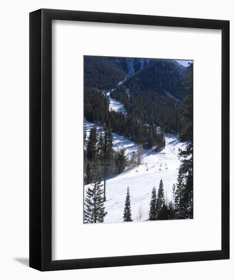 Las Vegas Ski and Snowboard Resort, Mount Charleston, Near Las Vegas, Nevada, United States of Amer-Ethel Davies-Framed Photographic Print