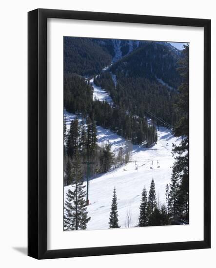 Las Vegas Ski and Snowboard Resort, Mount Charleston, Near Las Vegas, Nevada, United States of Amer-Ethel Davies-Framed Photographic Print