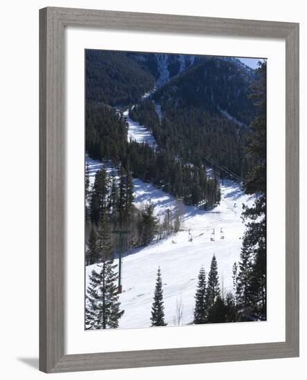 Las Vegas Ski and Snowboard Resort, Mount Charleston, Near Las Vegas, Nevada, United States of Amer-Ethel Davies-Framed Photographic Print