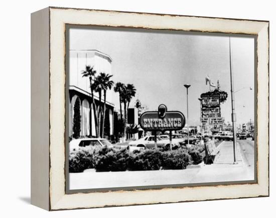 Las Vegas Stardust 1974-null-Framed Premier Image Canvas