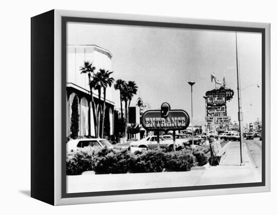 Las Vegas Stardust 1974-null-Framed Premier Image Canvas