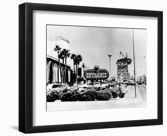 Las Vegas Stardust 1974-null-Framed Photographic Print