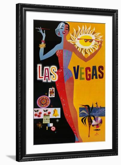 Las Vegas-null-Framed Art Print