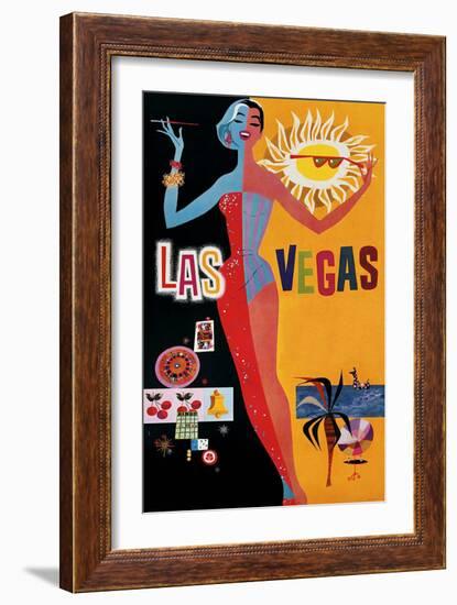 Las Vegas-null-Framed Art Print