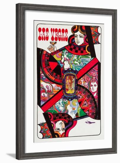 Las Vegas-David Klein-Framed Art Print