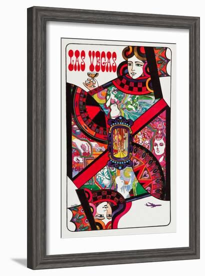 Las Vegas-David Klein-Framed Art Print