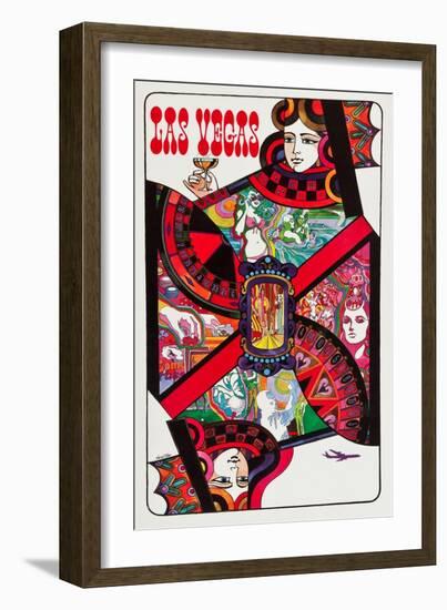 Las Vegas-David Klein-Framed Art Print