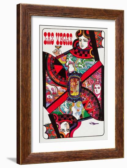 Las Vegas-David Klein-Framed Art Print