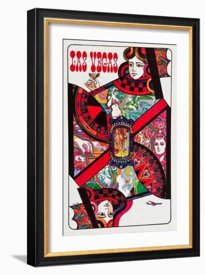 Las Vegas-David Klein-Framed Art Print