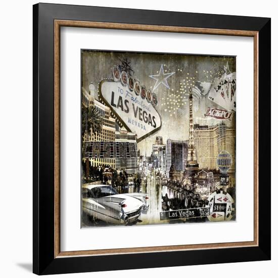 Las Vegas-Dylan Matthews-Framed Art Print