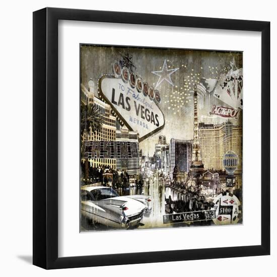 Las Vegas-Dylan Matthews-Framed Art Print