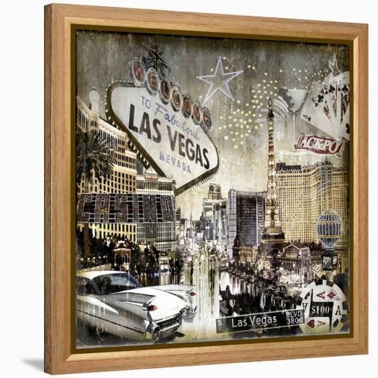 Las Vegas-Dylan Matthews-Framed Stretched Canvas