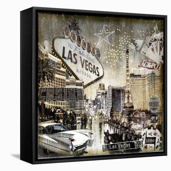 Las Vegas-Dylan Matthews-Framed Stretched Canvas