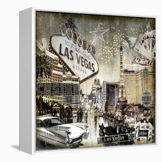 Las Vegas-Dylan Matthews-Framed Stretched Canvas