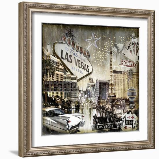 Las Vegas-Dylan Matthews-Framed Art Print